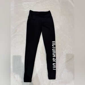Victoria's Secret Black Sport Leggings